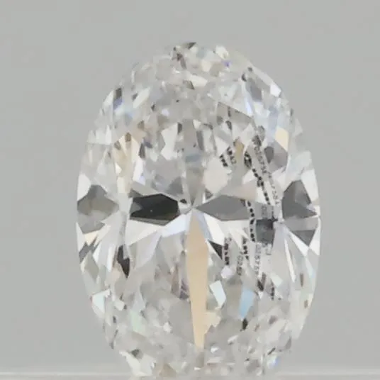 0.14ct Oval Lab Grown Diamond (Colour D, Clarity VS2, IGI Certified)