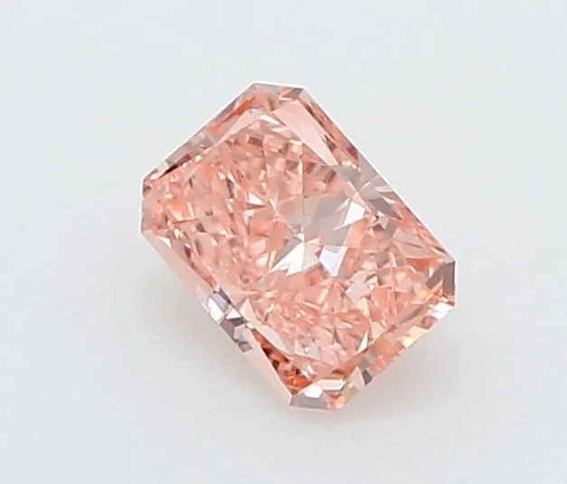 0.18ct Radiant Lab Grown Diamond (Colour Fancy Vivid Pink, Clarity VS1, IGI Certified)