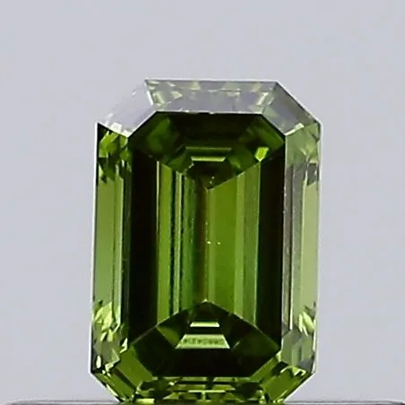 0.20ct Emerald Lab Grown Diamond (Colour Fancy Vivid Green, Clarity VS1, IGI Certified)