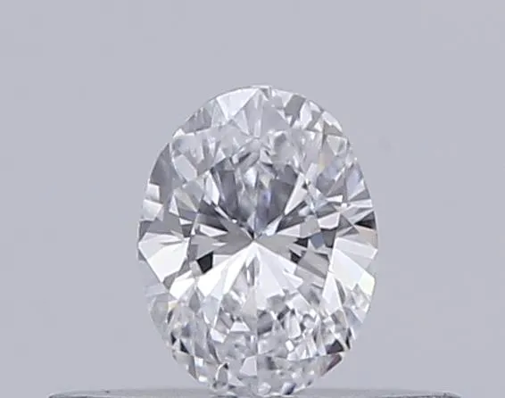 0.21ct Oval Lab Grown Diamond (Colour D, Clarity VVS2, IGI Certified)