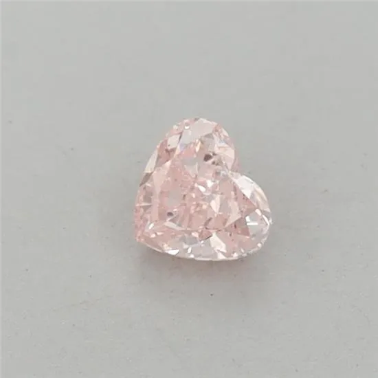 0.23ct Heart Lab Grown Diamond (Colour Fancy Intense Pink, Clarity VS1, IGI Certified)