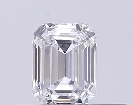 0.25ct Emerald Lab Grown Diamond (Colour D, Clarity VVS2, IGI Certified)