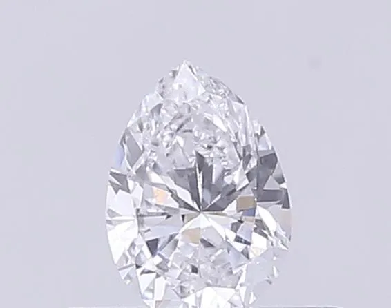 0.25ct Pear Lab Grown Diamond (Colour D, Clarity VVS2, IGI Certified)
