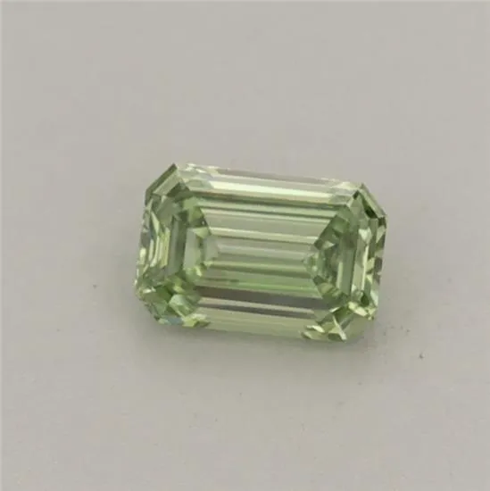 0.30ct Emerald Lab Grown Diamond (Colour Fancy Vivid Green, Clarity VVS1, IGI Certified)