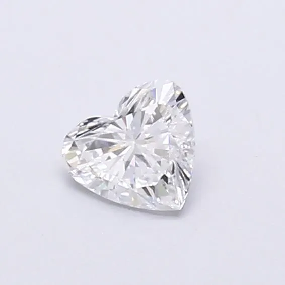 0.30ct Heart Lab Grown Diamond (Colour D, Clarity VVS2, IGI Certified)