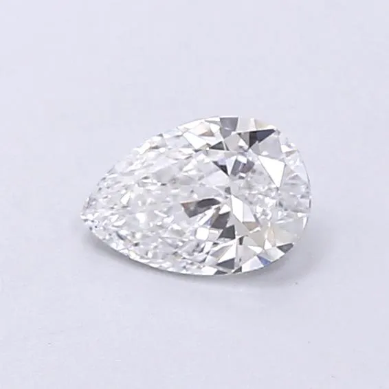 0.30ct Pear Lab Grown Diamond (Colour D, Clarity VVS1, IGI Certified)