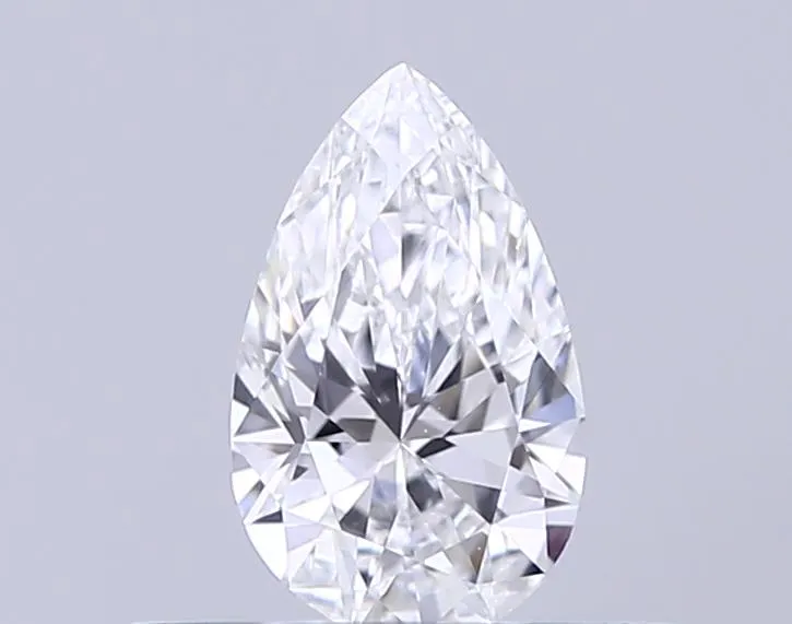 0.33ct Pear Lab Grown Diamond (Colour D, Clarity VVS2, IGI Certified)
