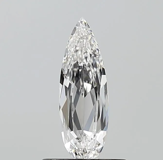 0.43ct Pear Natural Diamond (Colour F, Clarity IF, GIA Certified)