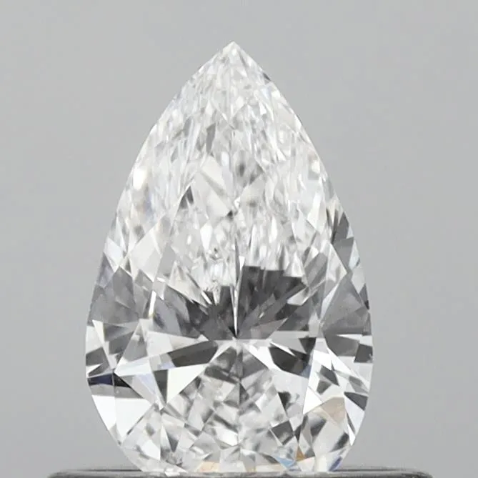 0.48ct Pear Lab Grown Diamond (Colour D, Clarity VVS2, IGI Certified)