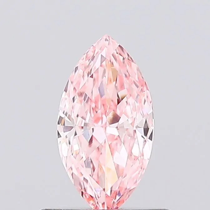 0.52ct Marquise Lab Grown Diamond (Colour Fancy Intense Pink, Clarity VVS1, IGI Certified)
