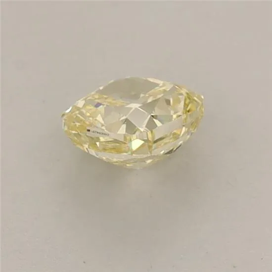 0.55ct Cushion modified Lab Grown Diamond (Colour Fancy Yellow, Clarity VS1, IGI Certified)
