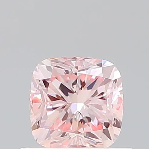 0.60ct Cushion brilliant Lab Grown Diamond (Colour Fancy Intense Pink, Clarity VS1, IGI Certified)