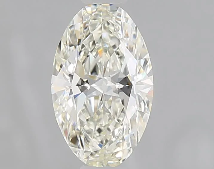 0.70ct Oval Natural Diamond (Colour J, Clarity VVS2, GIA Certified)
