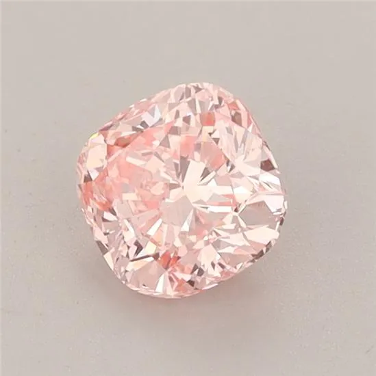 0.77ct Cushion brilliant Lab Grown Diamond (Colour Fancy Intense Pink, Clarity VS1, IGI Certified)