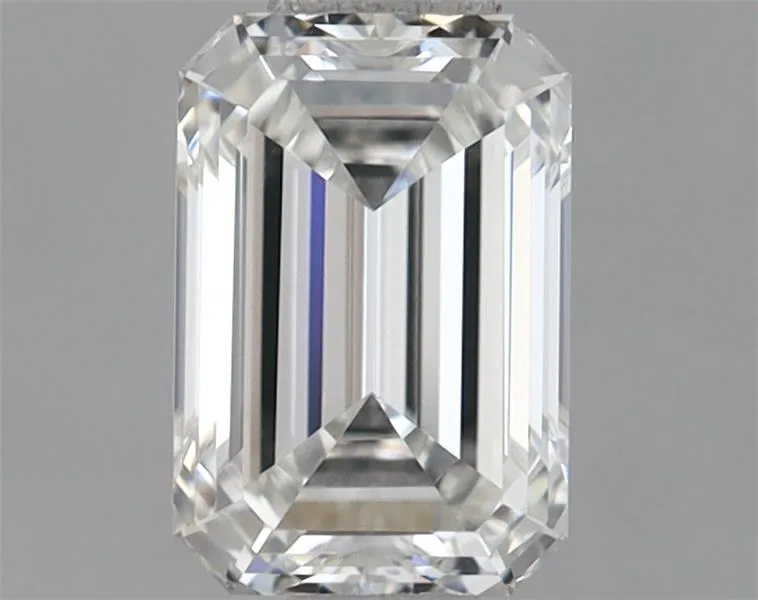 0.78ct Emerald Lab Grown Diamond (Colour F, Clarity VVS2, IGI Certified)