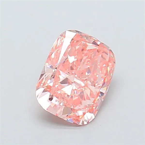 0.80ct Cushion modified Lab Grown Diamond (Colour Fancy Vivid Pink, Clarity VS1, IGI Certified)