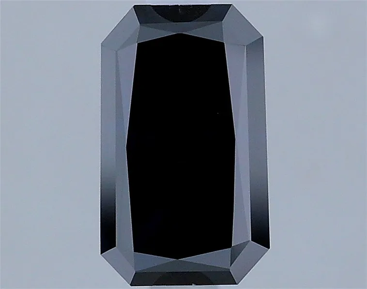 0.91ct Radiant Lab Grown Diamond (Colour Fancy Dark Blue, Clarity VS2, IGI Certified)