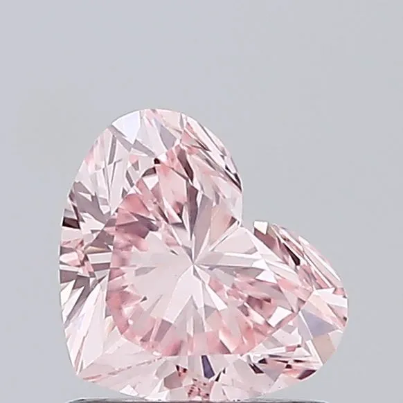 0.94ct Heart Lab Grown Diamond (Colour Fancy Intense Pink, Clarity VS1, IGI Certified)