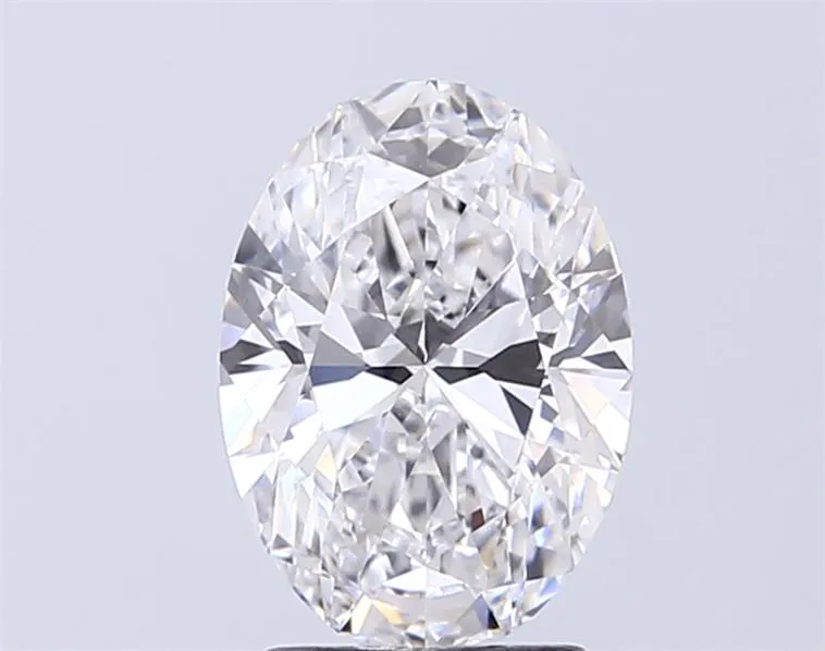 1.00ct Oval Lab Grown Diamond (Colour D, Clarity VVS1, IGI Certified)