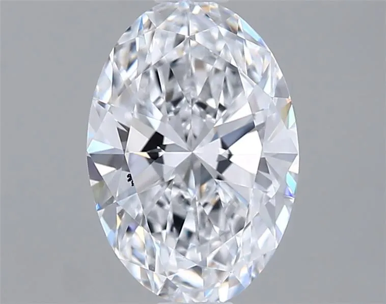 1.00ct Oval Lab Grown Diamond (Colour D, Clarity VVS1, IGI Certified)