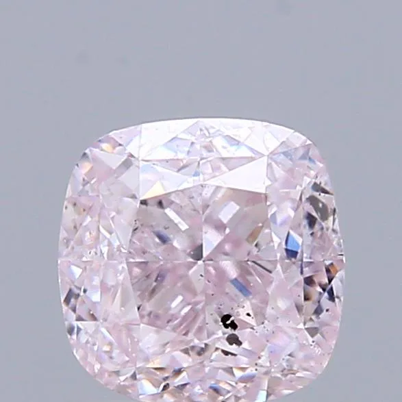 1.01ct Cushion brilliant Natural Diamond (Colour Light Pink, Clarity SI2, GIA Certified)