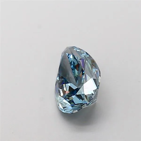 1.01ct Pear Lab Grown Diamond (Colour Fancy Vivid Blue, Clarity VS2, IGI Certified)