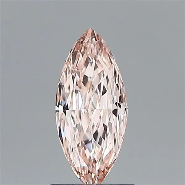 1.03ct Marquise Lab Grown Diamond (Colour Fancy Light Pink Brown, Clarity VVS2, IGI Certified)