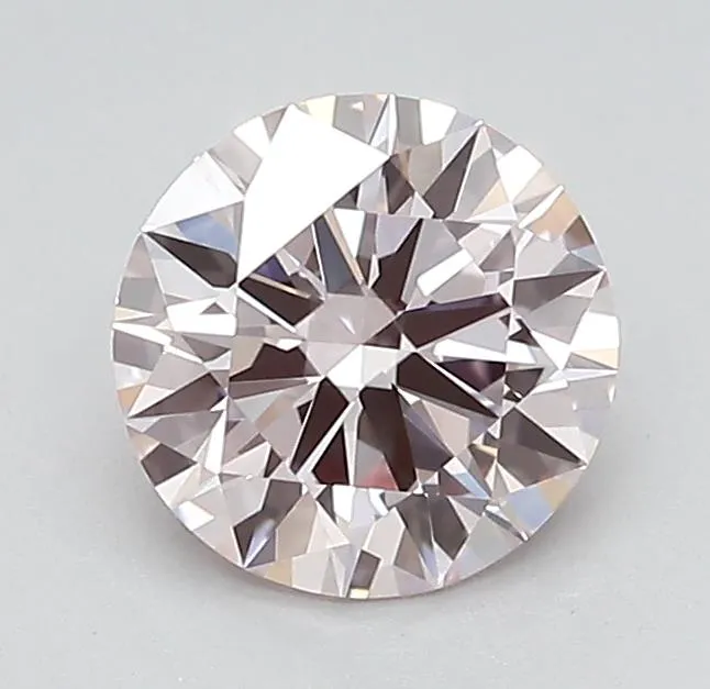 1.03ct Round Lab Grown Diamond (Colour Fancy Pink, Clarity IF, Cut ID, IGI Certified)