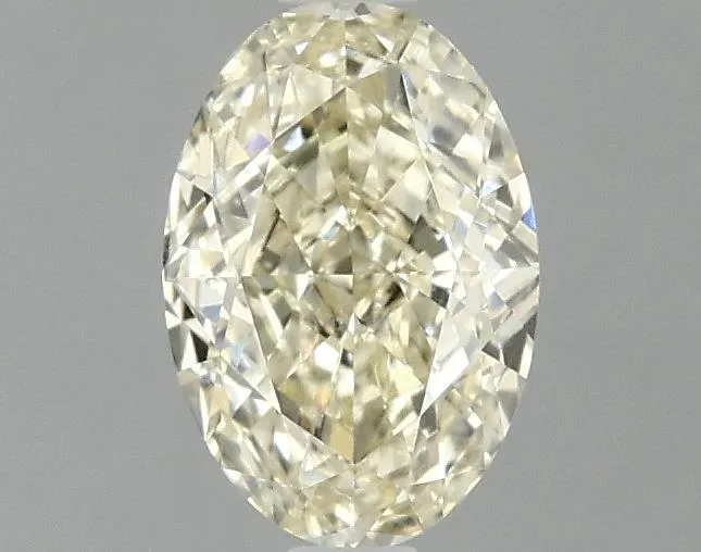 1.06ct Oval Lab Grown Diamond (Colour Fancy Light Yellow, Clarity VS2, IGI Certified)