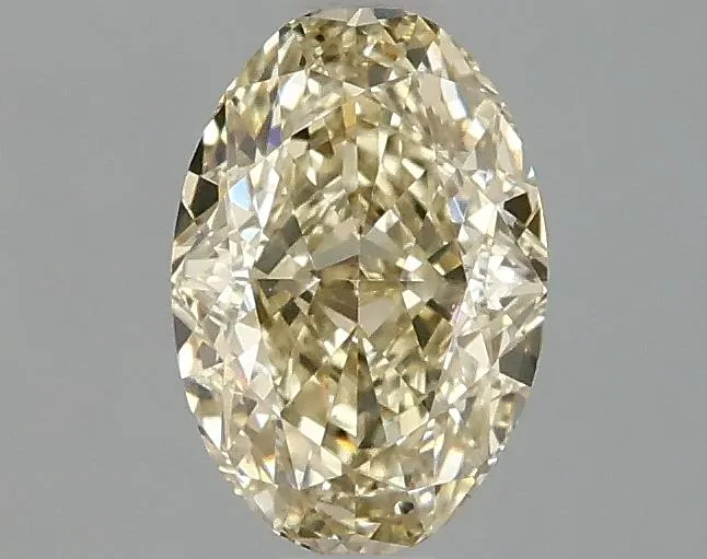 1.06ct Oval Lab Grown Diamond (Colour Fancy Yellow, Clarity VS1, IGI Certified)
