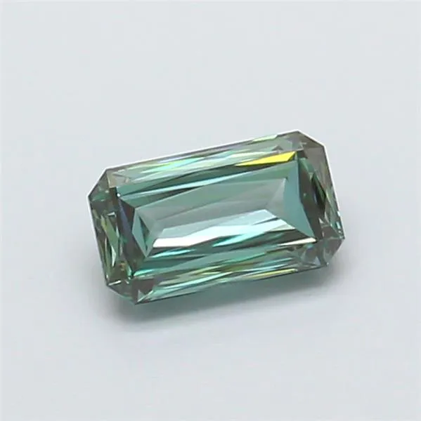 1.06ct Radiant Lab Grown Diamond (Colour Fancy Vivid Green, Clarity VVS2, IGI Certified)