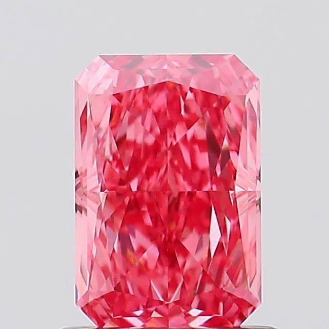 1.06ct Radiant Lab Grown Diamond (Colour Fancy Vivid Pink, Clarity VVS2, IGI Certified)