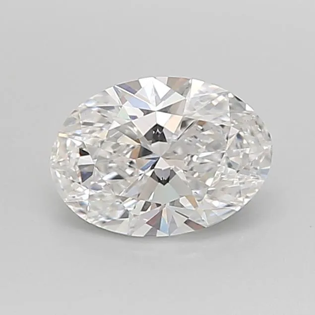 1.07ct Oval Lab Grown Diamond (Colour D, Clarity IF, Cut EX, IGI Certified)