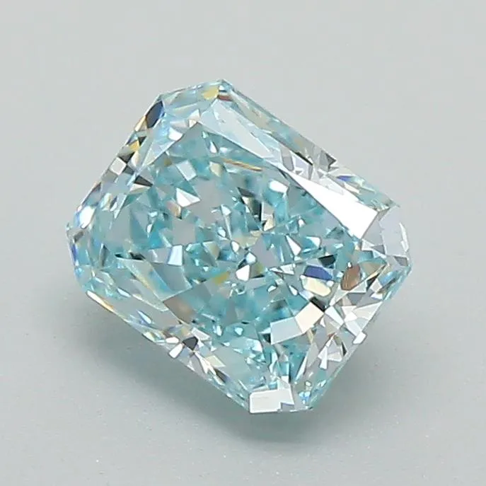 1.07ct Radiant Lab Grown Diamond (Colour Fancy Intense Green, Clarity VVS2, IGI Certified)