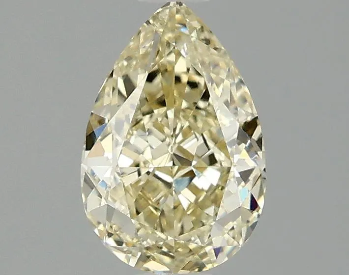 1.10ct Pear Lab Grown Diamond (Colour Fancy Yellow, Clarity VVS2, IGI Certified)
