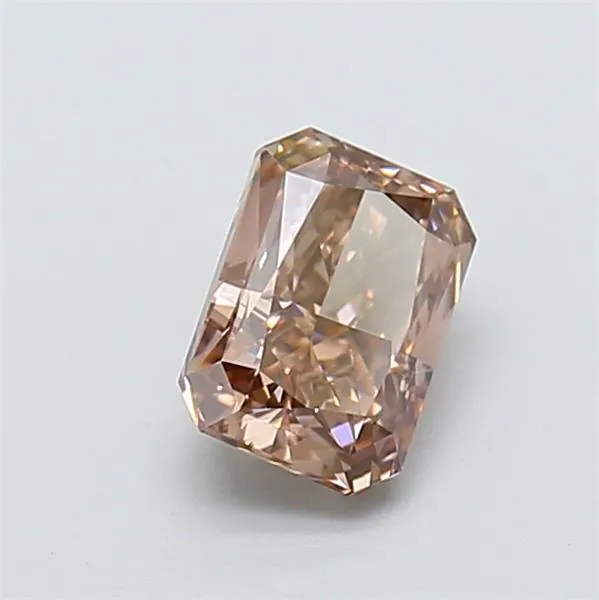 1.13ct Radiant Lab Grown Diamond (Colour Fancy Brown, Clarity VVS2, IGI Certified)