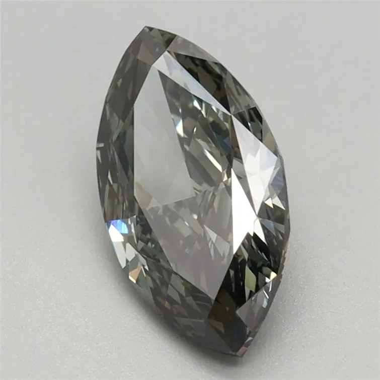 1.15ct Marquise Lab Grown Diamond (Colour Fancy Gray, Clarity VVS2, IGI Certified)