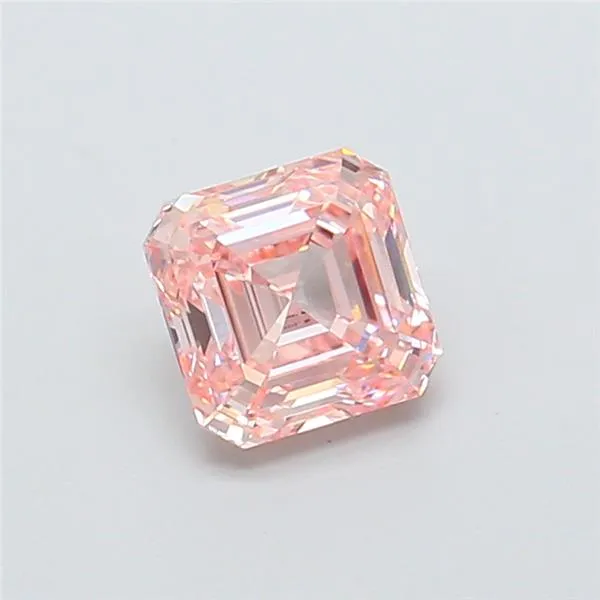 1.33ct Asscher Lab Grown Diamond (Colour Fancy Pink, Clarity VVS2, IGI Certified)