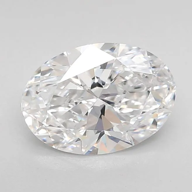 1.36ct Oval Lab Grown Diamond (Colour D, Clarity VS2, IGI Certified)