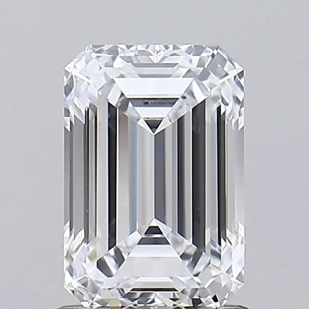 1.44ct Emerald Lab Grown Diamond (Colour D, Clarity VVS2, IGI Certified)
