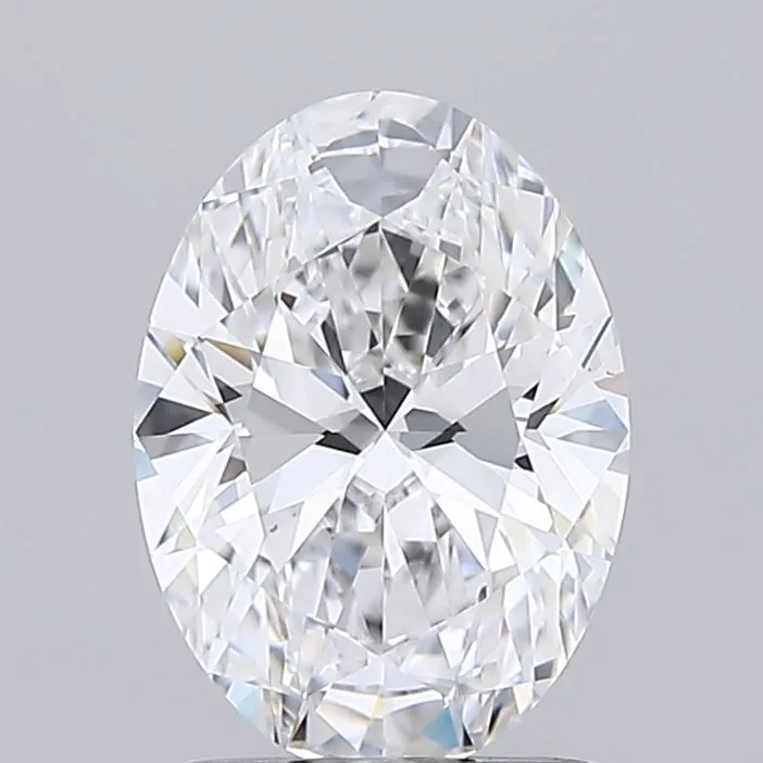 1.45ct Oval Lab Grown Diamond (Colour E, Clarity IF, IGI Certified)