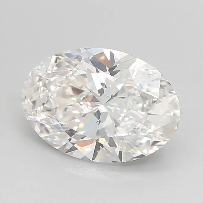 1.47ct Oval Lab Grown Diamond (Colour E, Clarity VVS1, Cut EX, IGI Certified)