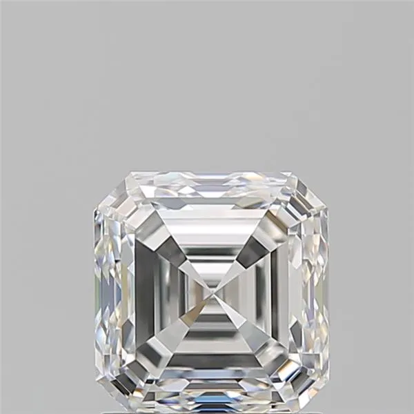 1.50ct Asscher Natural Diamond (Colour F, Clarity VVS1, GIA Certified)