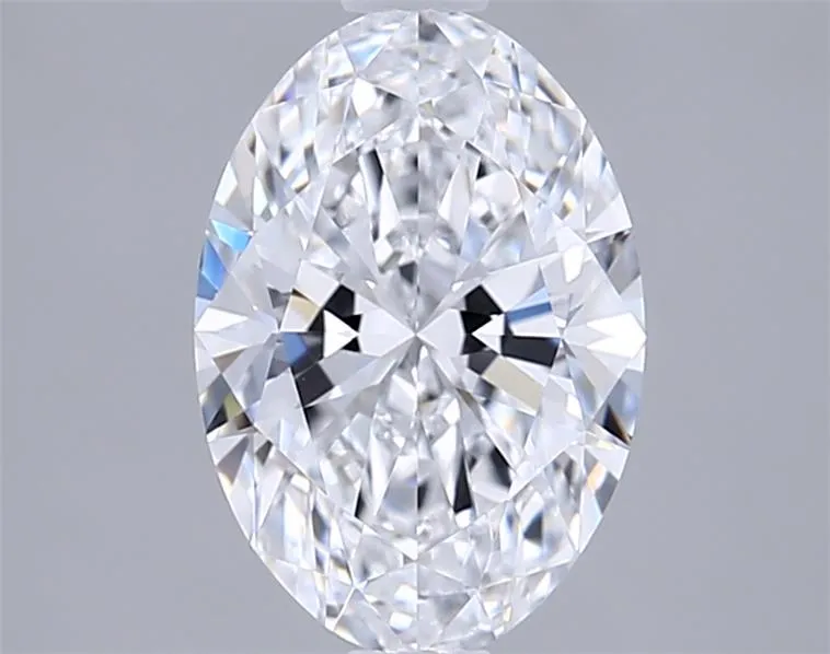 1.50ct Oval Lab Grown Diamond (Colour D, Clarity IF, IGI Certified)