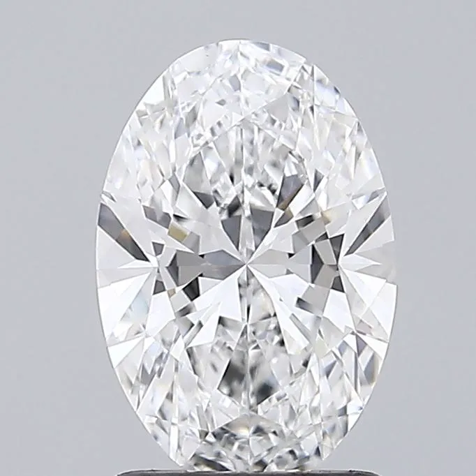 1.50ct Oval Lab Grown Diamond (Colour D, Clarity VVS2, IGI Certified)