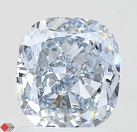 1.51ct Cushion modified Lab Grown Diamond (Colour Fancy Blue, Clarity VVS2, IGI Certified)