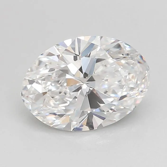 1.51ct Oval Lab Grown Diamond (Colour D, Clarity IF, Cut EX, IGI Certified)