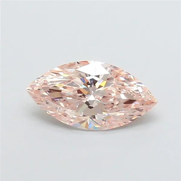 1.52ct Marquise Lab Grown Diamond (Colour Very Light Pinkish Brown, Clarity VS1, IGI Certified)