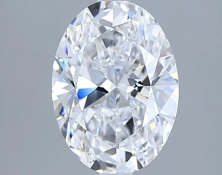 1.52ct Oval Lab Grown Diamond (Colour D, Clarity VVS2, IGI Certified)