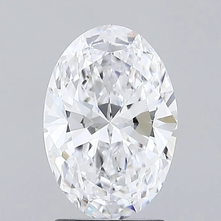 1.56ct Oval Lab Grown Diamond (Colour D, Clarity IF, IGI Certified)